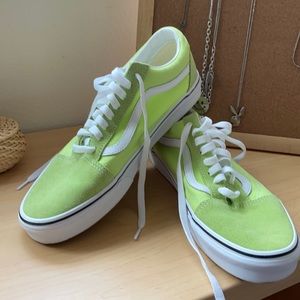 NEW Green Suede Vans